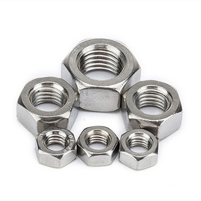 ASTM A194 SS 304 316 น็อตเชื่อมสแตนเลส DIN 934 M1-M10