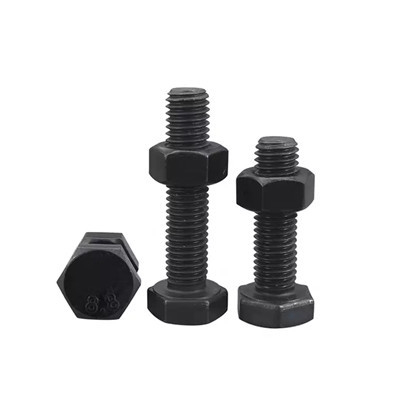 คุณภาพสูง 8.8 เกรด M6-M16 M10 DIN933 934 Hex Bolts