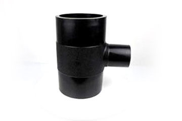 ท่อเชื่อมต่อแรงเฉือน HDPE ก้น HDPE เท่ากับ Tee