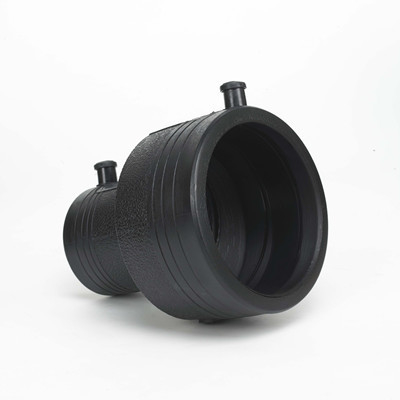 PE100 HDPE Pipe Fittings เครื่องเชื่อม Electrofusion Reducer 200 * 110mm