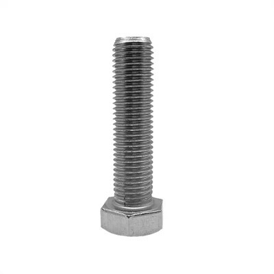 DIN933 SS304 SS316 m2-m20 สลักเกลียวหกเหลี่ยมสแตนเลส