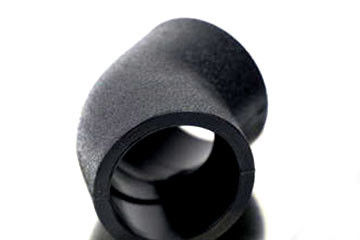 การยืดตัวแบ่งน้ำประปา DN10 1.6MPA HDPE Elbow 45 องศา