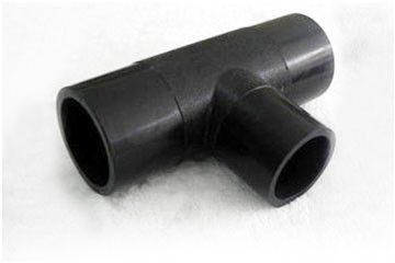 ท่อเชื่อมต่อแรงเฉือน HDPE ก้น HDPE เท่ากับ Tee