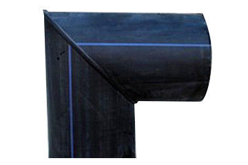 น้ำมันก๊าซธรรมชาติเชื่อมก้น 90 ° Elbow อุปกรณ์ท่อ HDPE