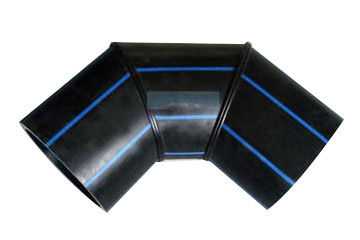 น้ำมันและก๊าซธรรมชาติเชื่อมก้น HDPE Elbow 90 องศา