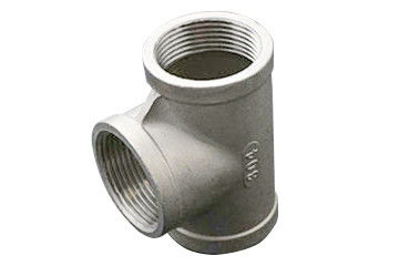 ทีท่อสแตนเลสทีเกลียวของอุปกรณ์ท่อสแตนเลส
