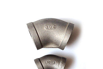 ศอกสแตนเลส SUS304 เกลียว 90 องศาศอก