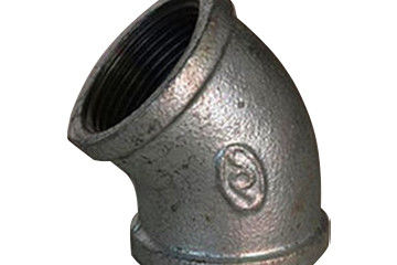 ASME 45 องศา Elbow Cs ฟิตติ้งท่อเหล็กคาร์บอน