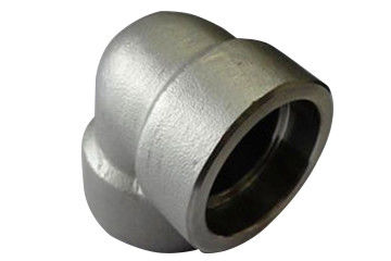 Elbow 90 องศาข้อศอก Asme เหล็กคาร์บอนซ็อกเก็ตเชื่อมฟิตติ้ง