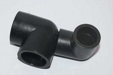 JIS Wear Resistance 1/8 &quot;Elbow HDPE Pipe Fittings