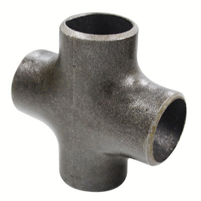 Sch 40 WPB อุปกรณ์ท่อเหล็กคาร์บอน Butt Weld Cross